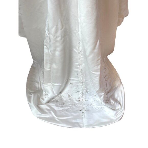 Maggie Sottero Couture Felicity A-Line Sweetheart Neckline Corset Lace-Up Size 6 - Picture 10 of 16